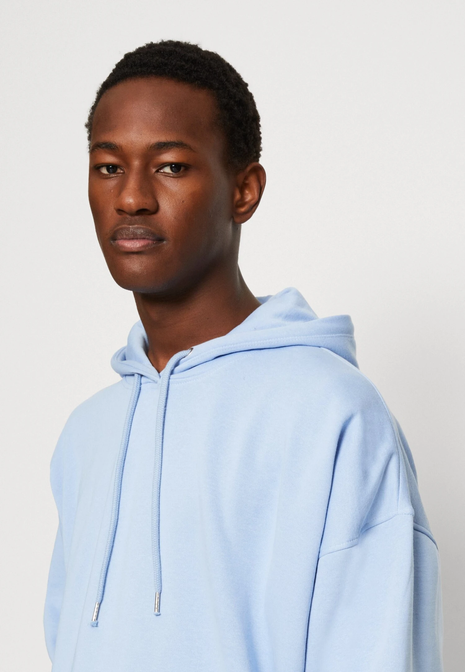 YOURTURN Super Oversized Unisex - Hoodie - Light Blue 6 YOURTURN Super Oversized Unisex - Hoodie - Light Blue - Afbeelding 4