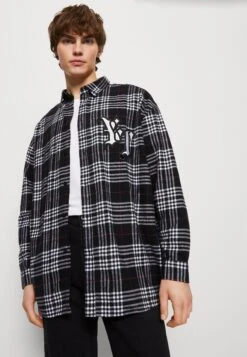 YOURTURN Unisex - Overhemdblouse - White/Black -Yourturn 18e30a9a4fba4a42af17453c1dc89feb