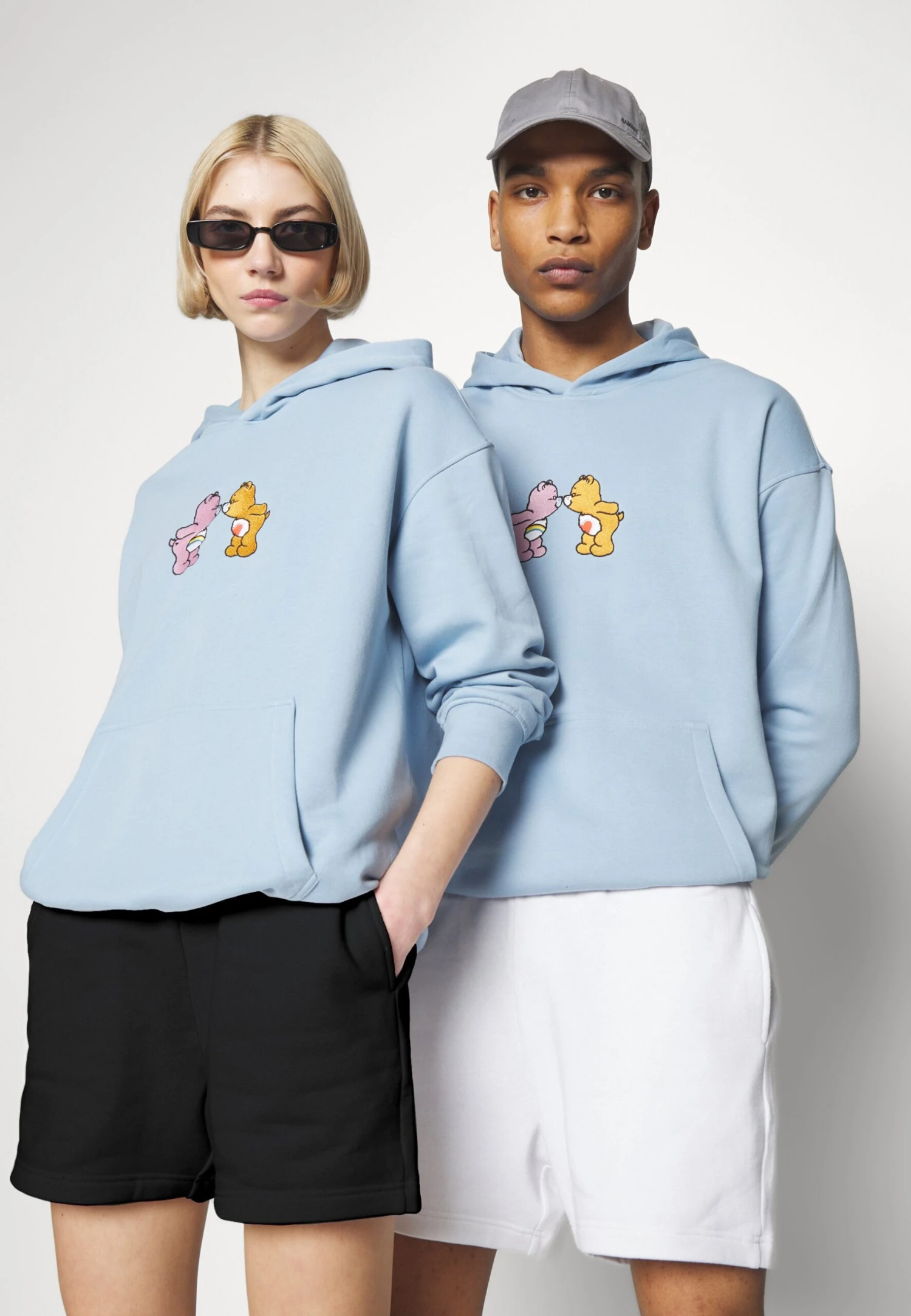 YOURTURN 2 Pack Unisex - Shorts - Black/White 6 YOURTURN 2 Pack Unisex - Shorts - Black/White - Afbeelding 4