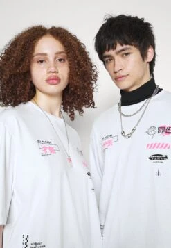 YOURTURN Unisex - T-Shirt Print - White -Yourturn 23737f21e2cc4634a64af3dbba5b24b1