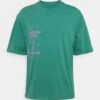 YOURTURN Print Wash Unisex - T-Shirt Print - Green -Yourturn 2d029038fce6411b82871a546738b389