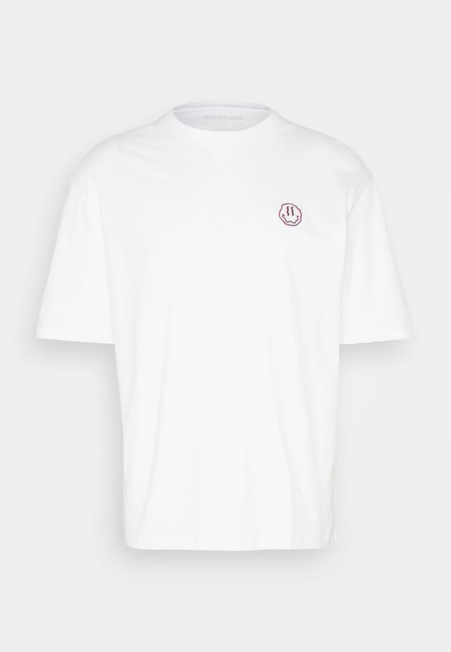 YOURTURN Unisex - T-Shirt Basic - White 7 YOURTURN Unisex - T-Shirt Basic - White - Afbeelding 5