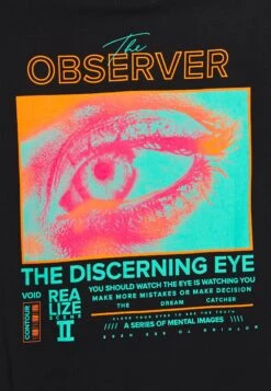 YOURTURN Unisex Observer- T-Shirt Print - Black 7 YOURTURN Unisex Observer- T-Shirt Print - Black -Yourturn 2f10caddf93c4f93970871184d5087d9