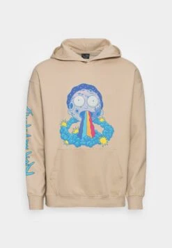 YOURTURN Rick And Morty Unisex - Hoodie - Beige