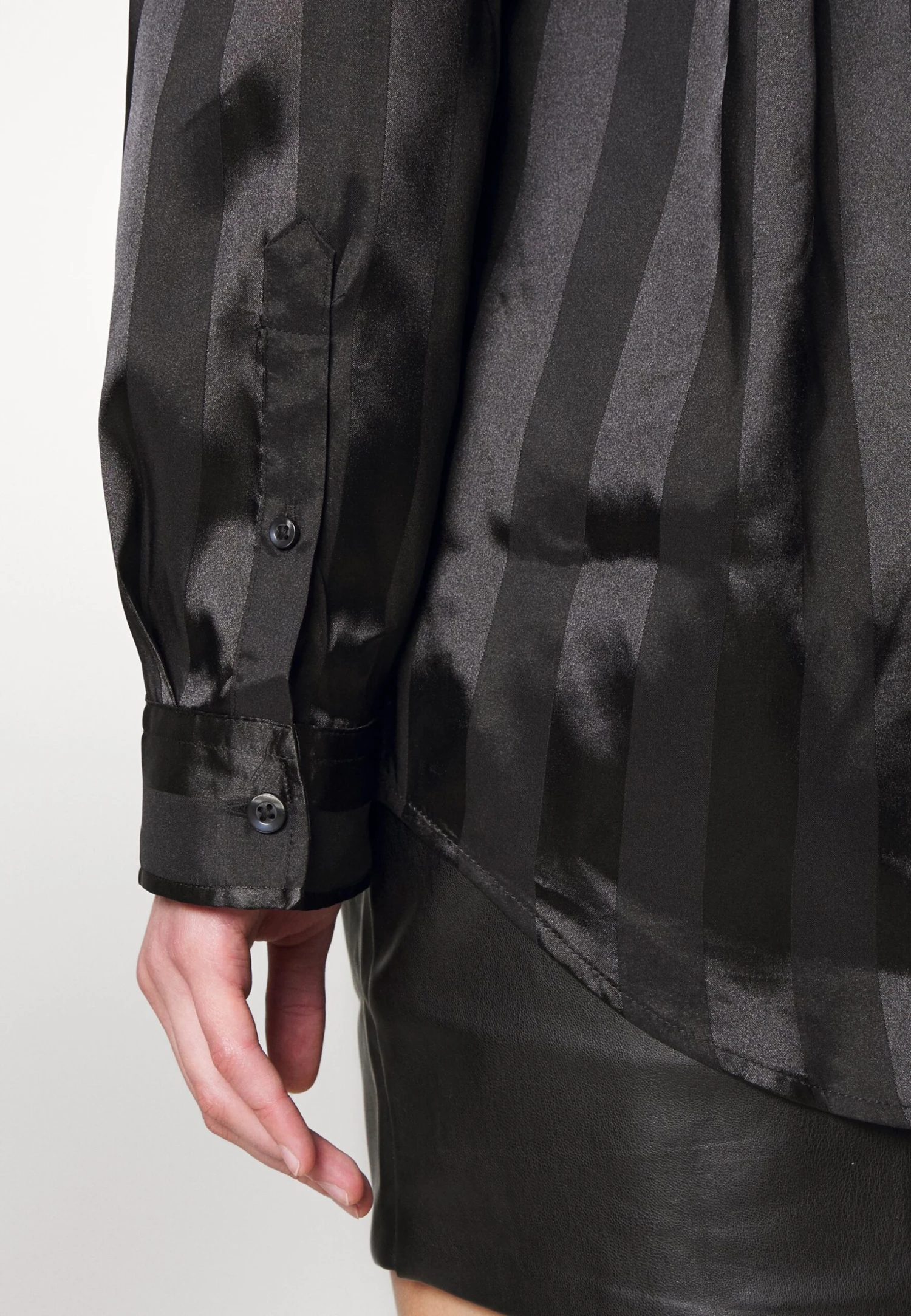 YOURTURN Festive Unisex - Overhemd - Black 8 YOURTURN Festive Unisex - Overhemd - Black - Afbeelding 6