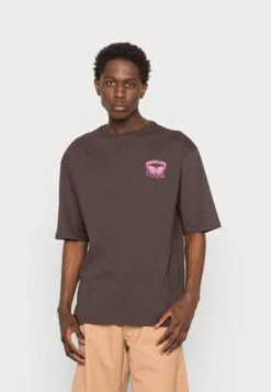 YOURTURN Nostalgia Future Tee Unisex - T-Shirt Print - Brown -Yourturn 36f7e96f8ea14564abd417ba45e7ff27