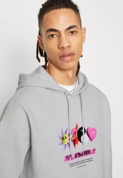 YOURTURN Unisex - Hoodie - Grey 11 YOURTURN Unisex - Hoodie - Grey -Yourturn 3892a580917e4b94a503738ae6c81a43