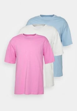 YOURTURN 3Pack Unisex - T-Shirt Basic - Light Blue/Grey/Pink 16 YOURTURN 3Pack Unisex - T-Shirt Basic - Light Blue/Grey/Pink -Yourturn 3af9a87d6a8f4b5799aeb97cf69ae6fc