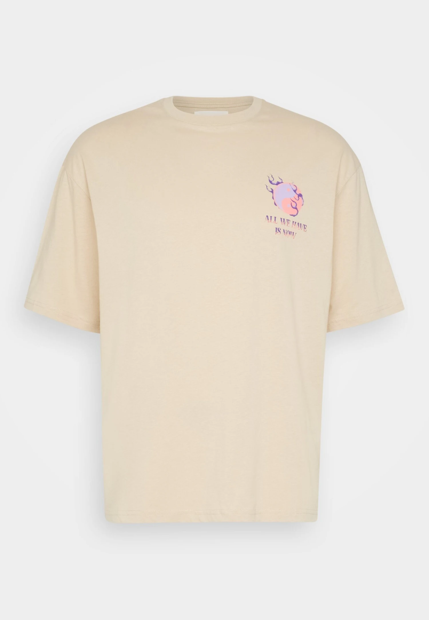 YOURTURN Graphic Tee Unisex - T-Shirt Print - Beige 7 YOURTURN Graphic Tee Unisex - T-Shirt Print - Beige - Afbeelding 5