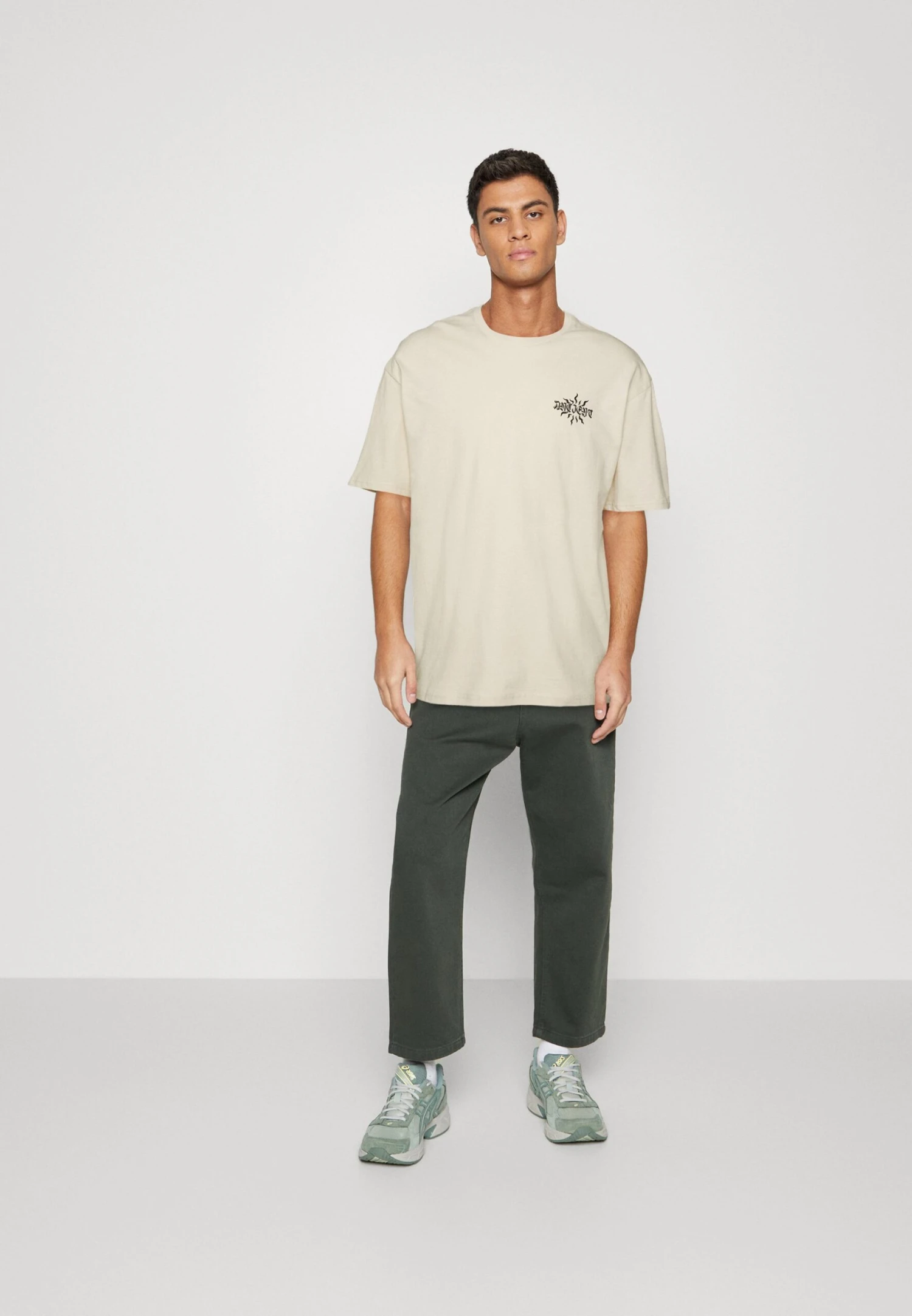 YOURTURN Unisex - T-Shirt Print - Off White 4 YOURTURN Unisex - T-Shirt Print - Off White - Afbeelding 2