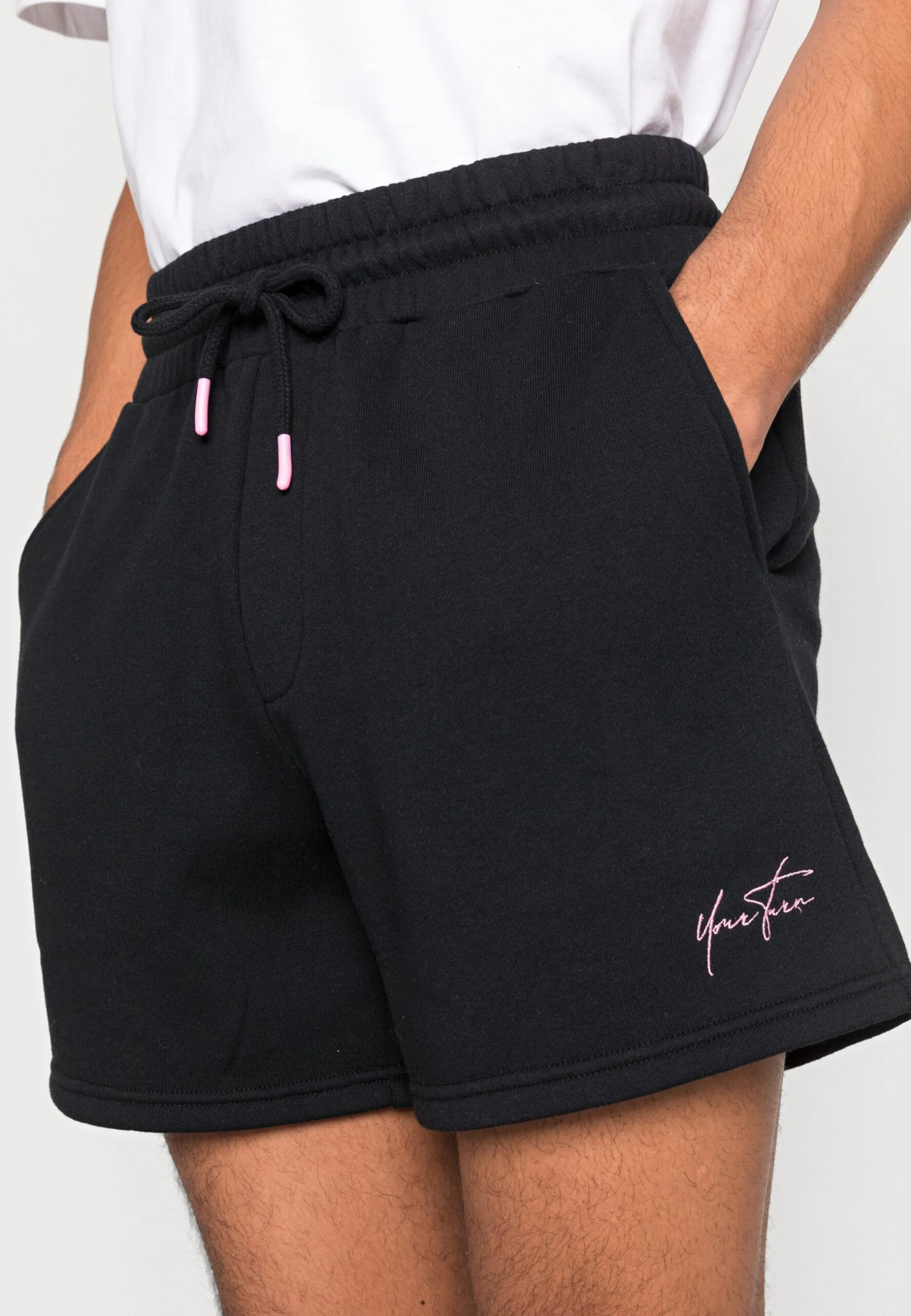 YOURTURN Basic Unisex - Shorts - Black 7 YOURTURN Basic Unisex - Shorts - Black - Afbeelding 5