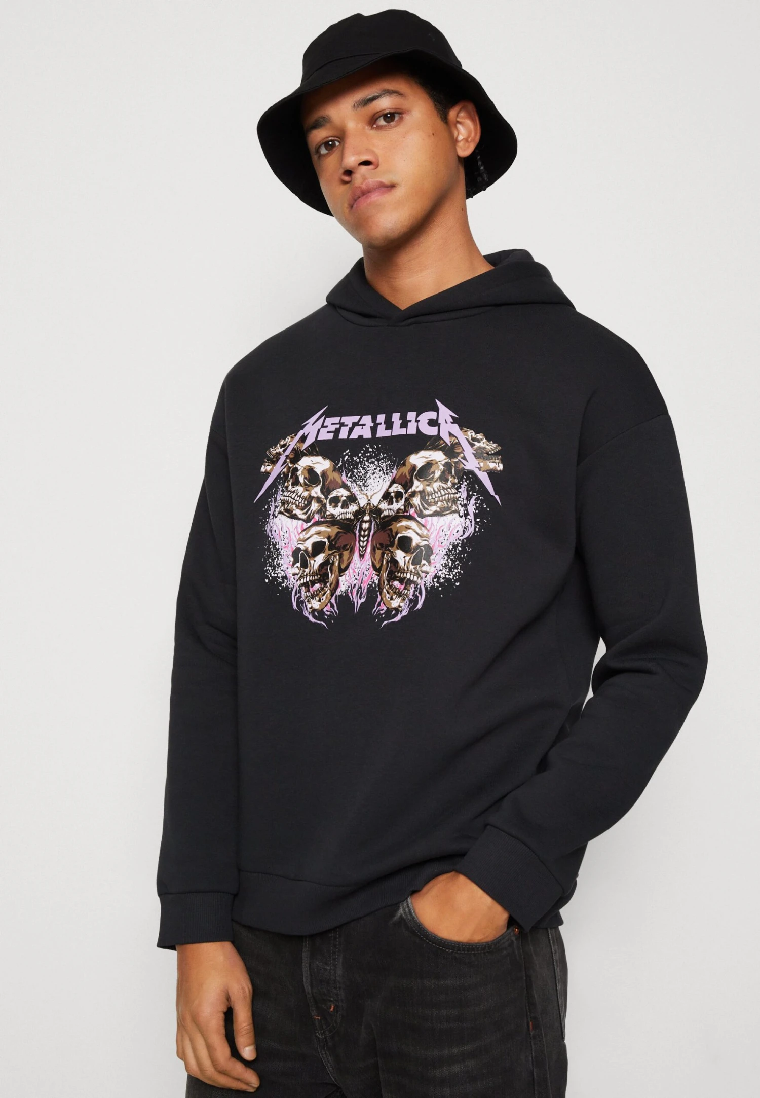 YOURTURN Metallica Unisex - Hoodie - Black 6 YOURTURN Metallica Unisex - Hoodie - Black - Afbeelding 4
