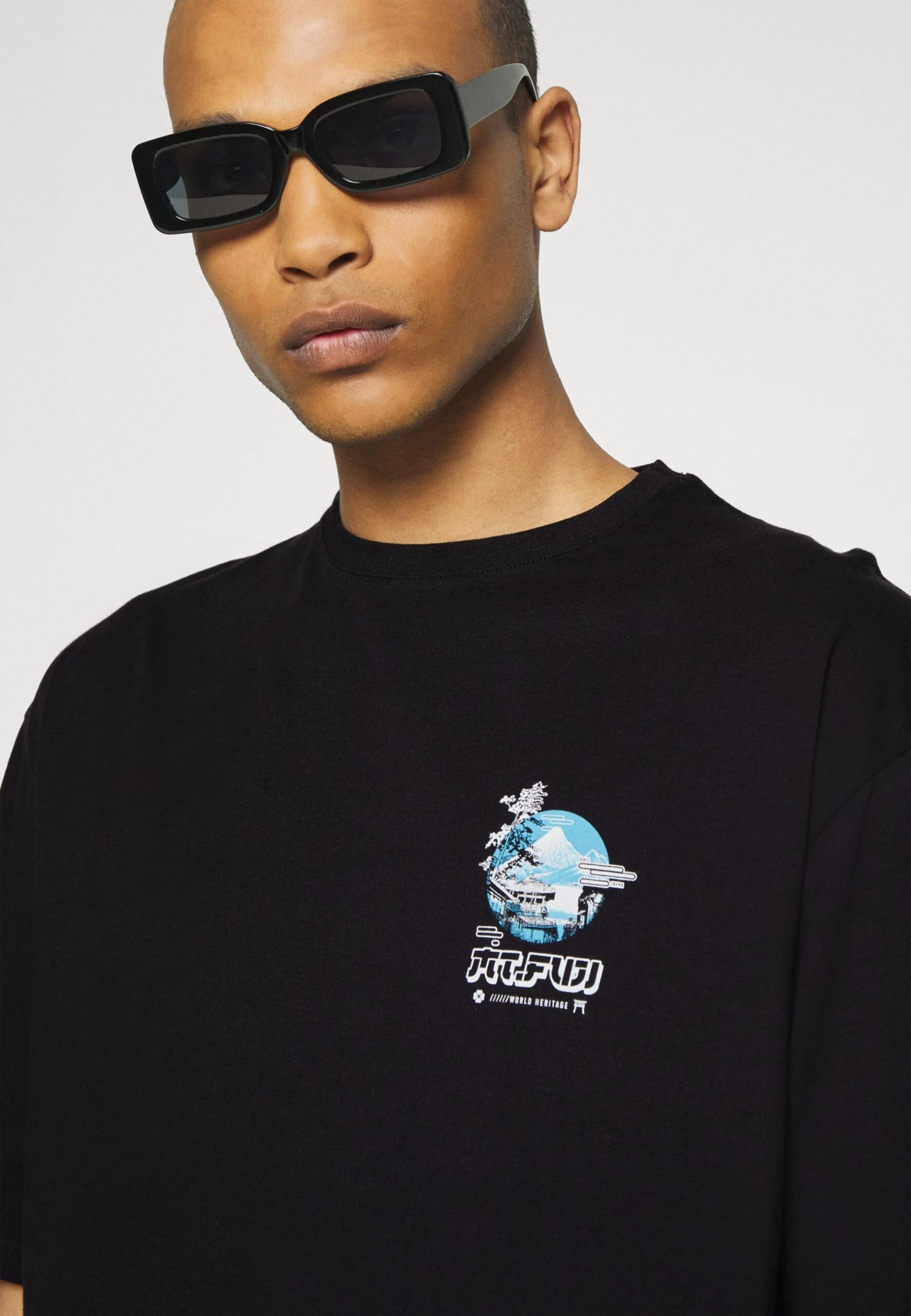 YOURTURN Unisex - T-Shirt Print - Black 6 YOURTURN Unisex - T-Shirt Print - Black - Afbeelding 4