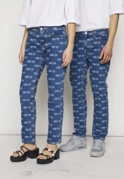 YOURTURN WincentWeiss Unisex - Straight Leg Jeans - Blue Denim -Yourturn 5501815a1dda4429a2b5723249cbebd5