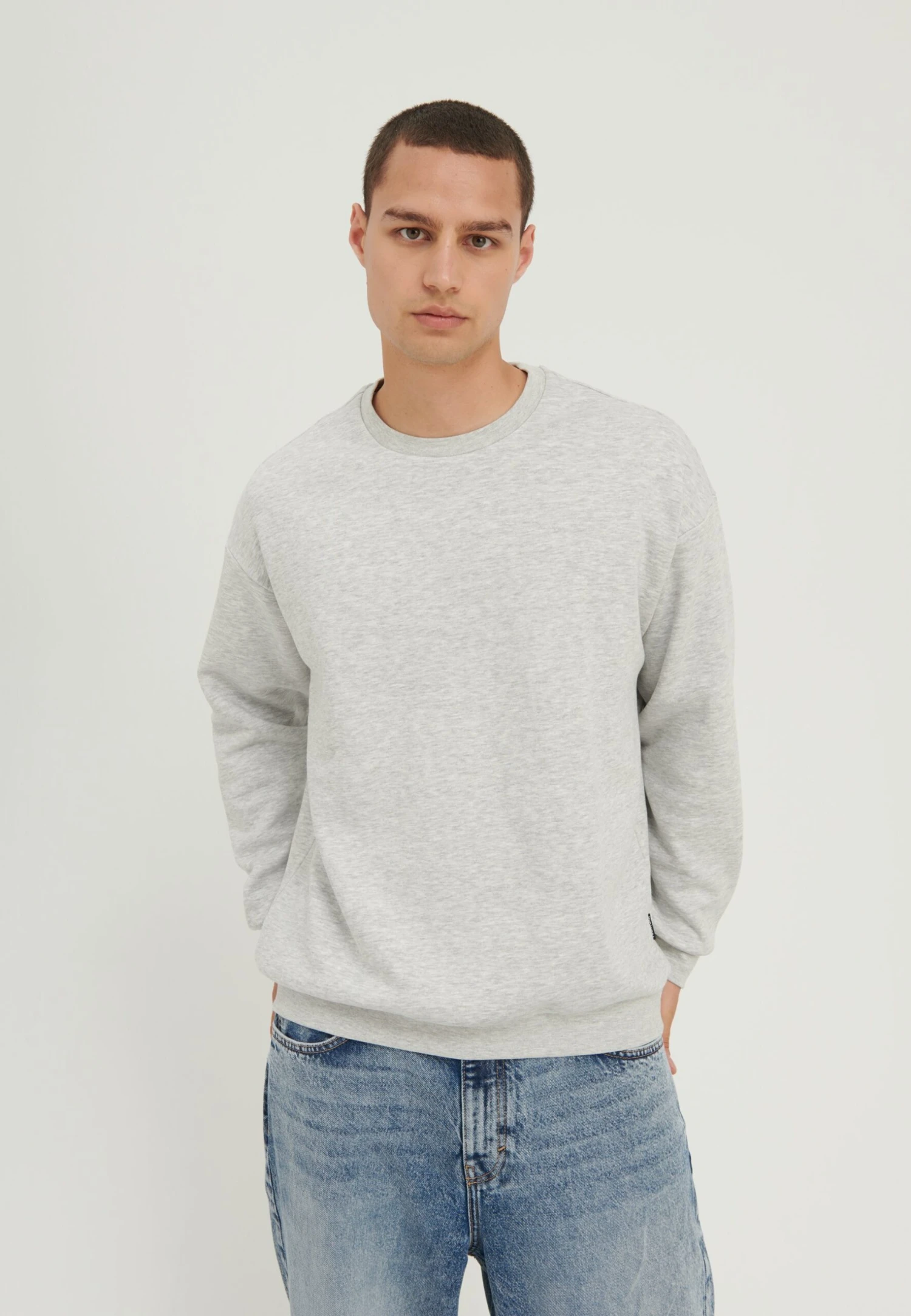 YOURTURN Unisex 2 Pack - Sweater - Black/Mottled Light Grey 3 YOURTURN Unisex 2 Pack - Sweater - Black/Mottled Light Grey