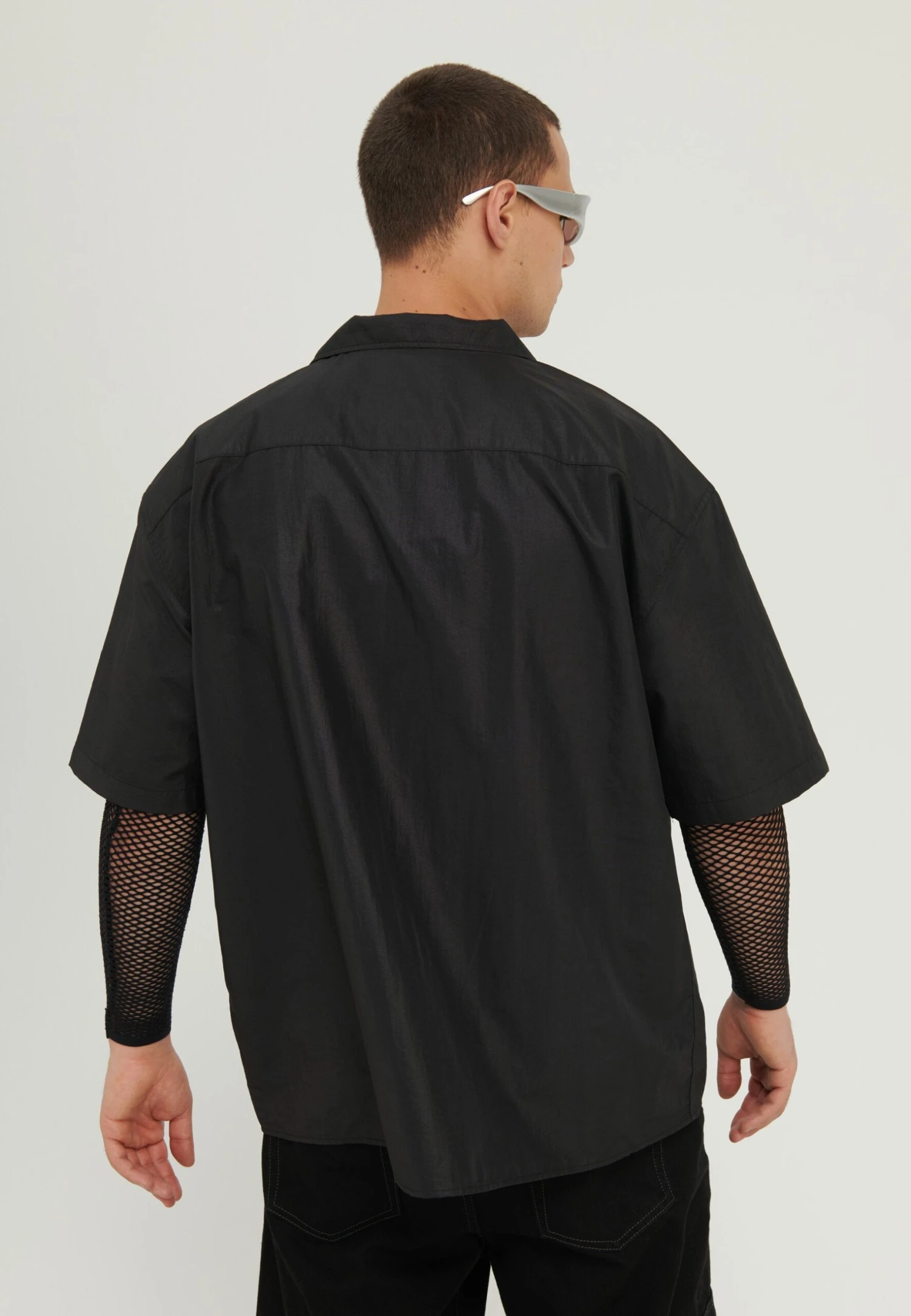 YOURTURN Unisex - Overhemdblouse - Black 5 YOURTURN Unisex - Overhemdblouse - Black - Afbeelding 3