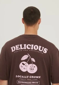 YOURTURN Unisex - T-Shirt Print - Brown -Yourturn 600d46f6f1c04705bd9529850b227bdc