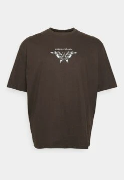 YOURTURN T-Shirt Print - Brown 12 YOURTURN T-Shirt Print - Brown -Yourturn 65b23aeaf77a4c1e84cd5ce13c000801