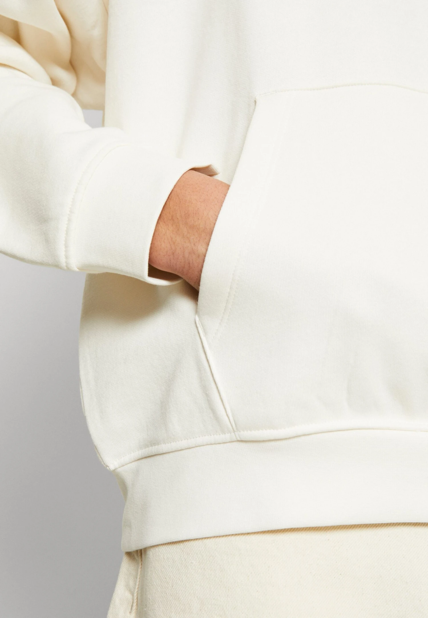 YOURTURN Super Oversized Unisex - Hoodie - Off White 8 YOURTURN Super Oversized Unisex - Hoodie - Off White - Afbeelding 6