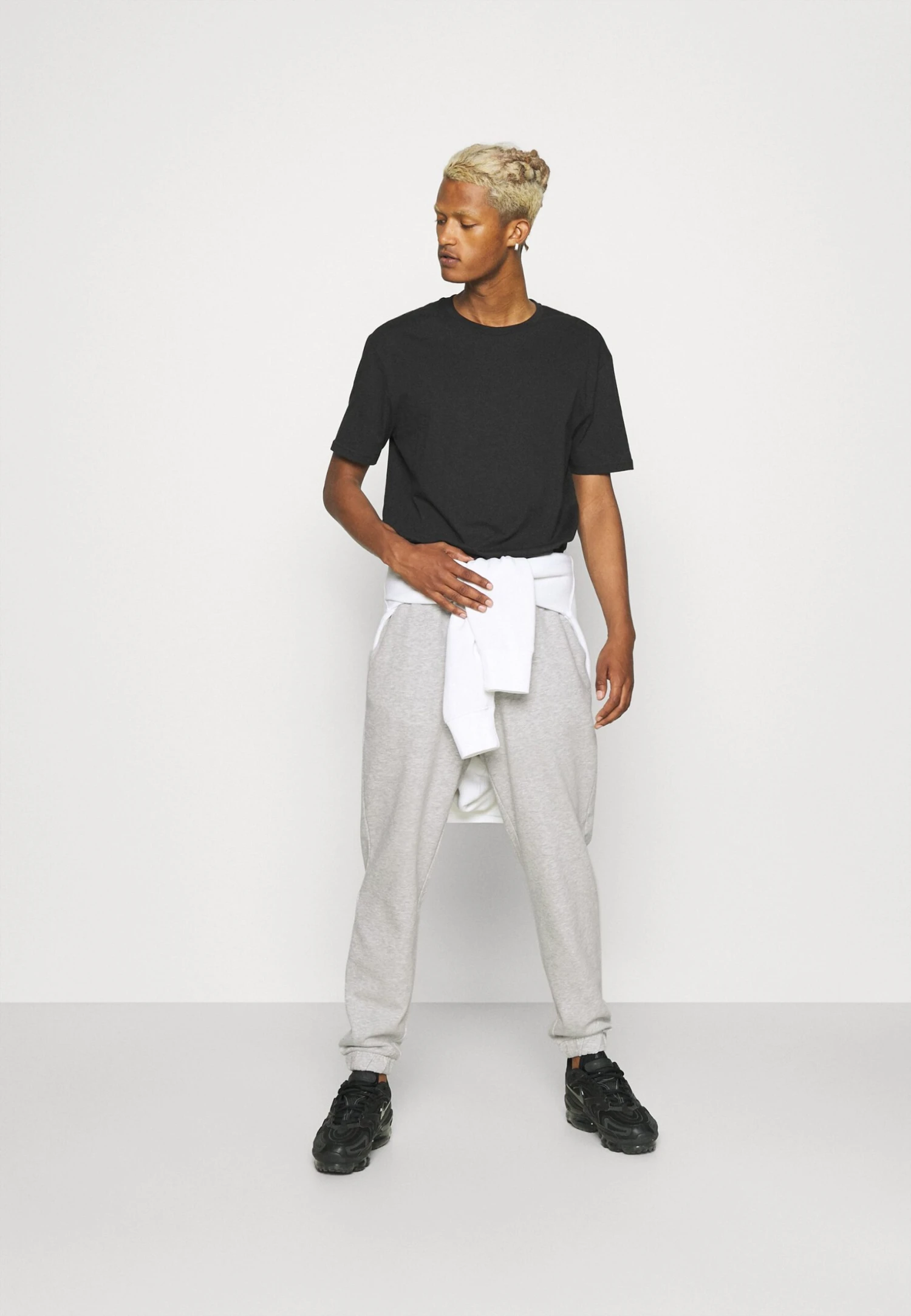 YOURTURN Unisex - Trainingsbroek - Mottled Light Grey 4 YOURTURN Unisex - Trainingsbroek - Mottled Light Grey - Afbeelding 2