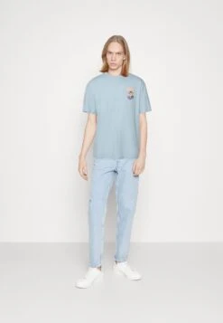 YOURTURN Unisex - T-Shirt Print - Blue -Yourturn 786aea36b1be43e49a32fbc7316000c3