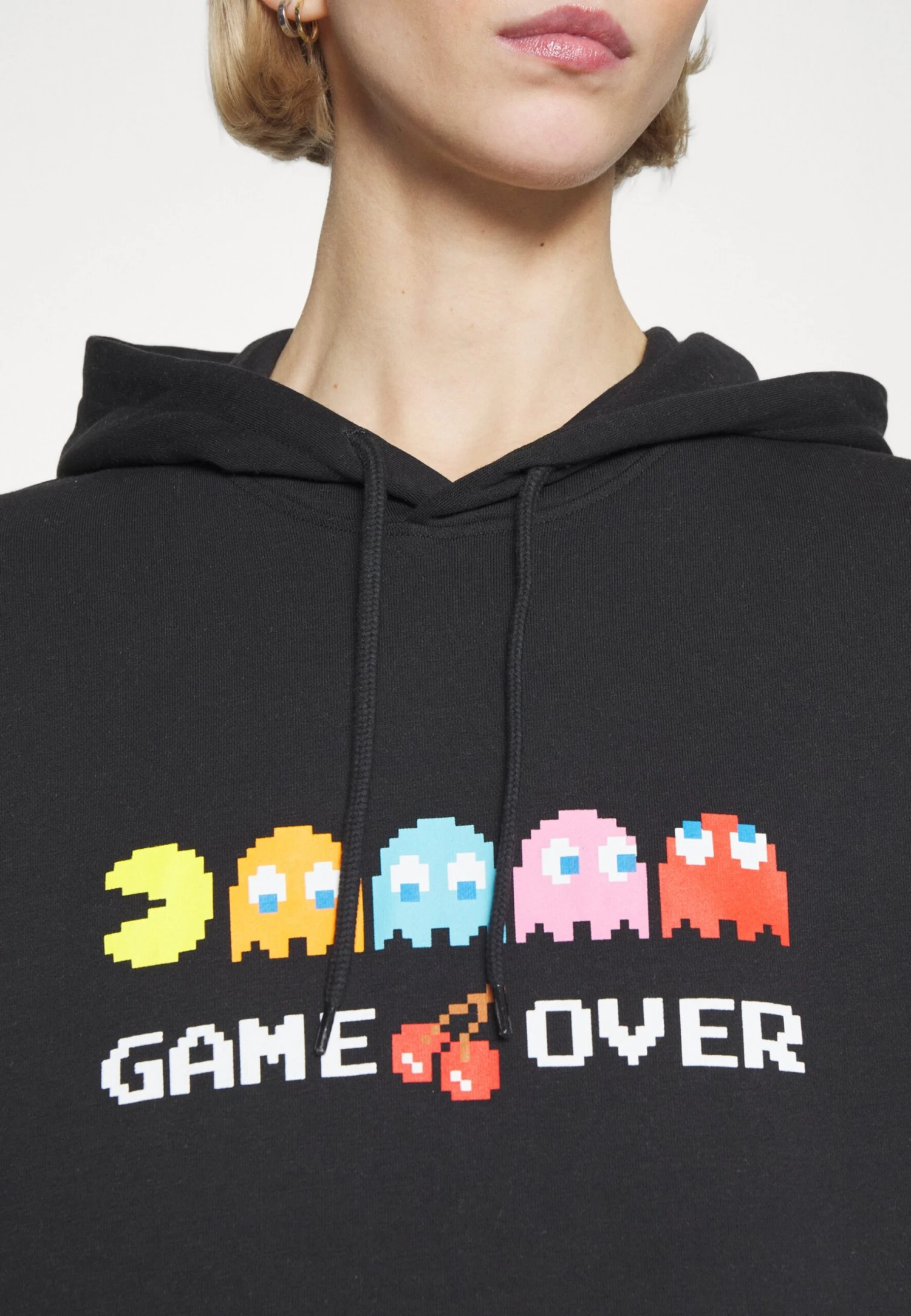 YOURTURN Pac-Man Unisex - Sweater - Black 8 YOURTURN Pac-Man Unisex - Sweater - Black - Afbeelding 6