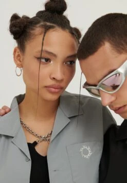 YOURTURN Unisex - Overhemdblouse - Grey -Yourturn 7aef49a7ebff4f7c8c61ca140ec33268