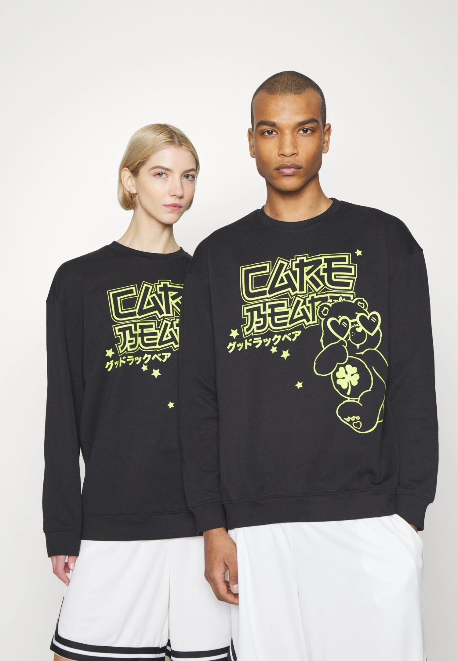 YOURTURN Care Bears Unisex - Sweater - Black 3 YOURTURN Care Bears Unisex - Sweater - Black