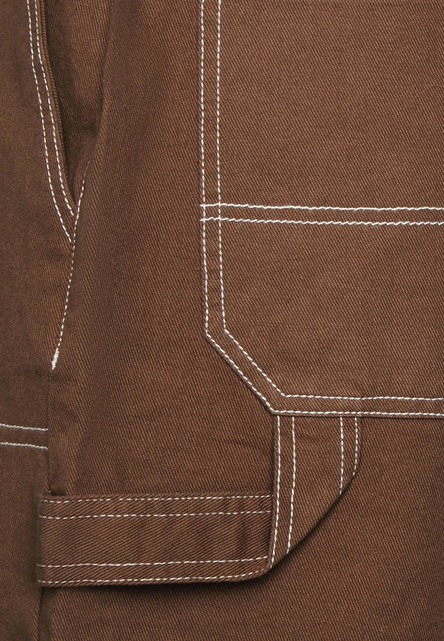 YOURTURN Unisex - Jeansshort - Brown 8 YOURTURN Unisex - Jeansshort - Brown - Afbeelding 6