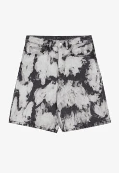 YOURTURN Unisex - Jeansshort - Black Denim -Yourturn 822620e1fd364480a3d07154b4b3c5c3