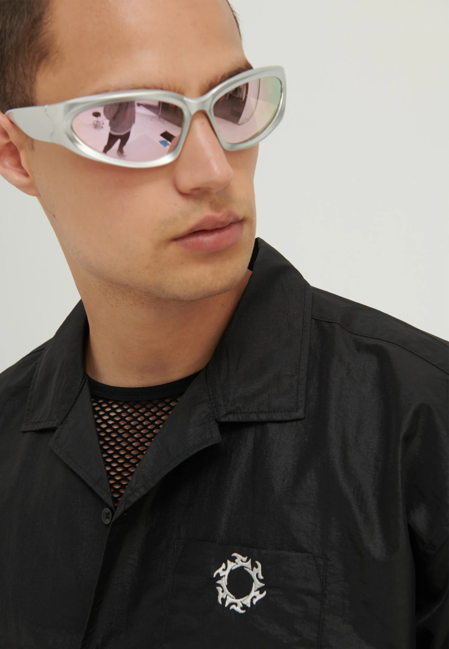 YOURTURN Unisex - Overhemdblouse - Black 7 YOURTURN Unisex - Overhemdblouse - Black - Afbeelding 5