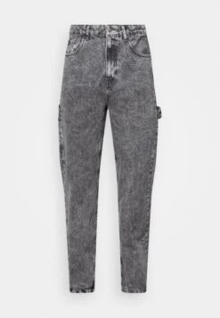 YOURTURN Unisex - Relaxed Fit Jeans - Black -Yourturn 941f01b67d1645ceb2671af32e8d2475