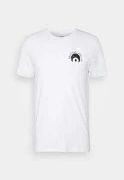 YOURTURN Eye Moon Tee Unisex - T-Shirt Print - White -Yourturn 9540b6bb494b433a913990d84a6cc629