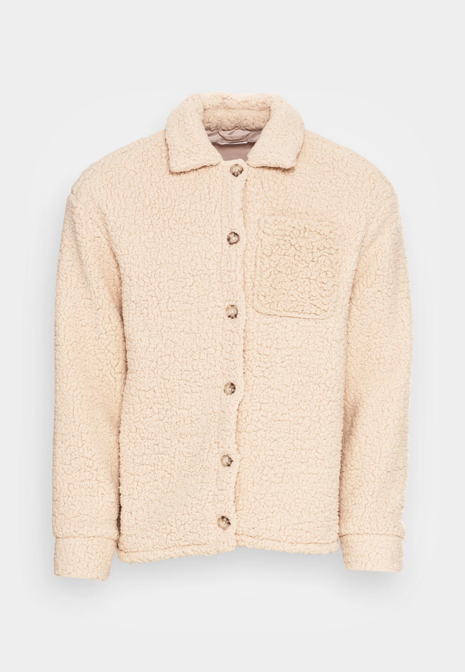 YOURTURN Sherpajacket Unisex - Fleecejas - Tan 6 YOURTURN Sherpajacket Unisex - Fleecejas - Tan - Afbeelding 4