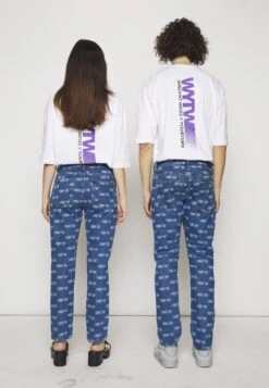 YOURTURN WincentWeiss Unisex - Straight Leg Jeans - Blue Denim -Yourturn 9bca861dedc944819b062584eca5cecf