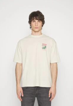 YOURTURN Crocodile Florida Graphic Tee Unisex- T-Shirt Print - Beige -Yourturn 9ec5e68fe32d49e684b20f4423bf8c94