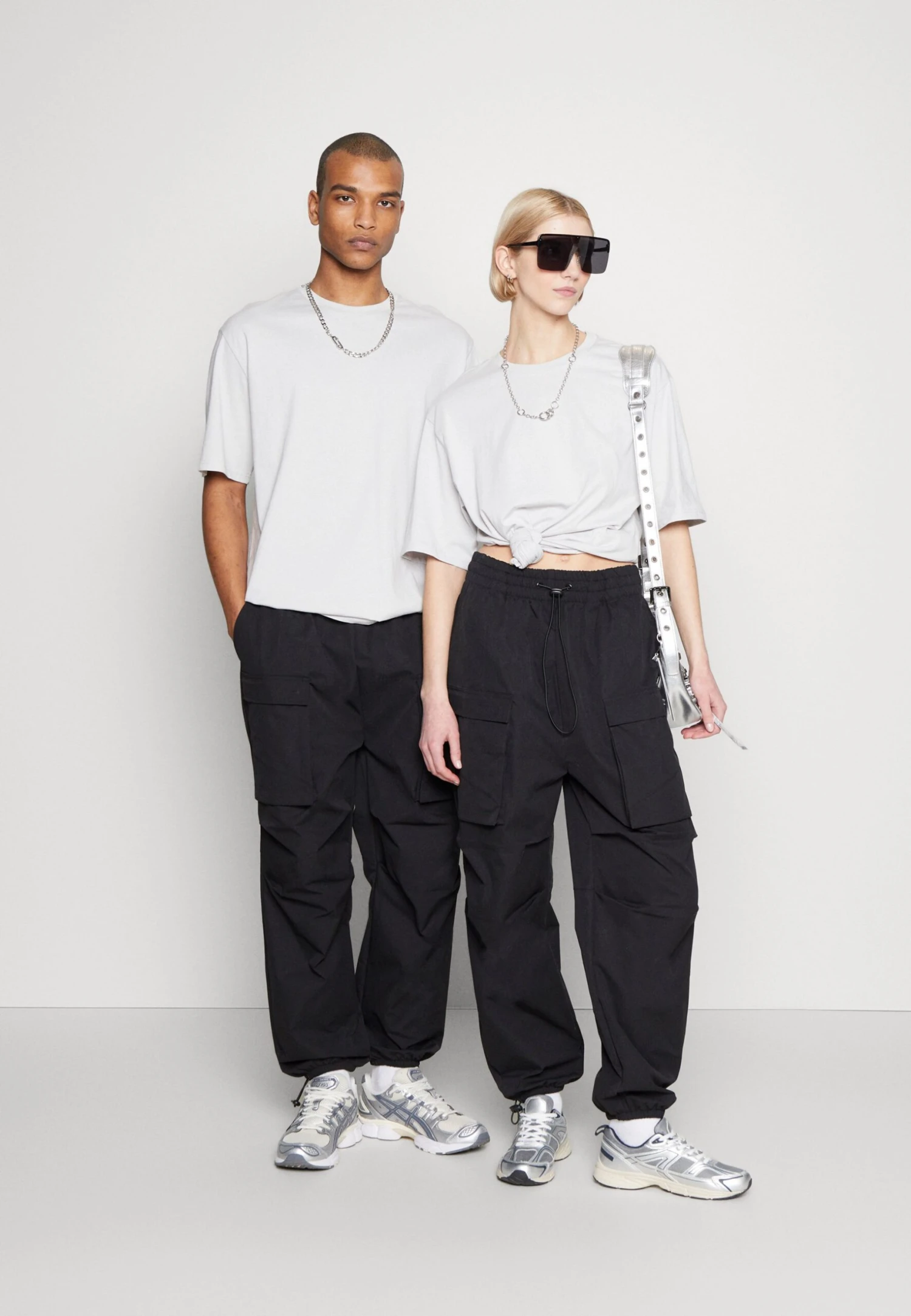 YOURTURN 3Pack Unisex - T-Shirt Basic - Light Blue/Grey/Pink 3 YOURTURN 3Pack Unisex - T-Shirt Basic - Light Blue/Grey/Pink