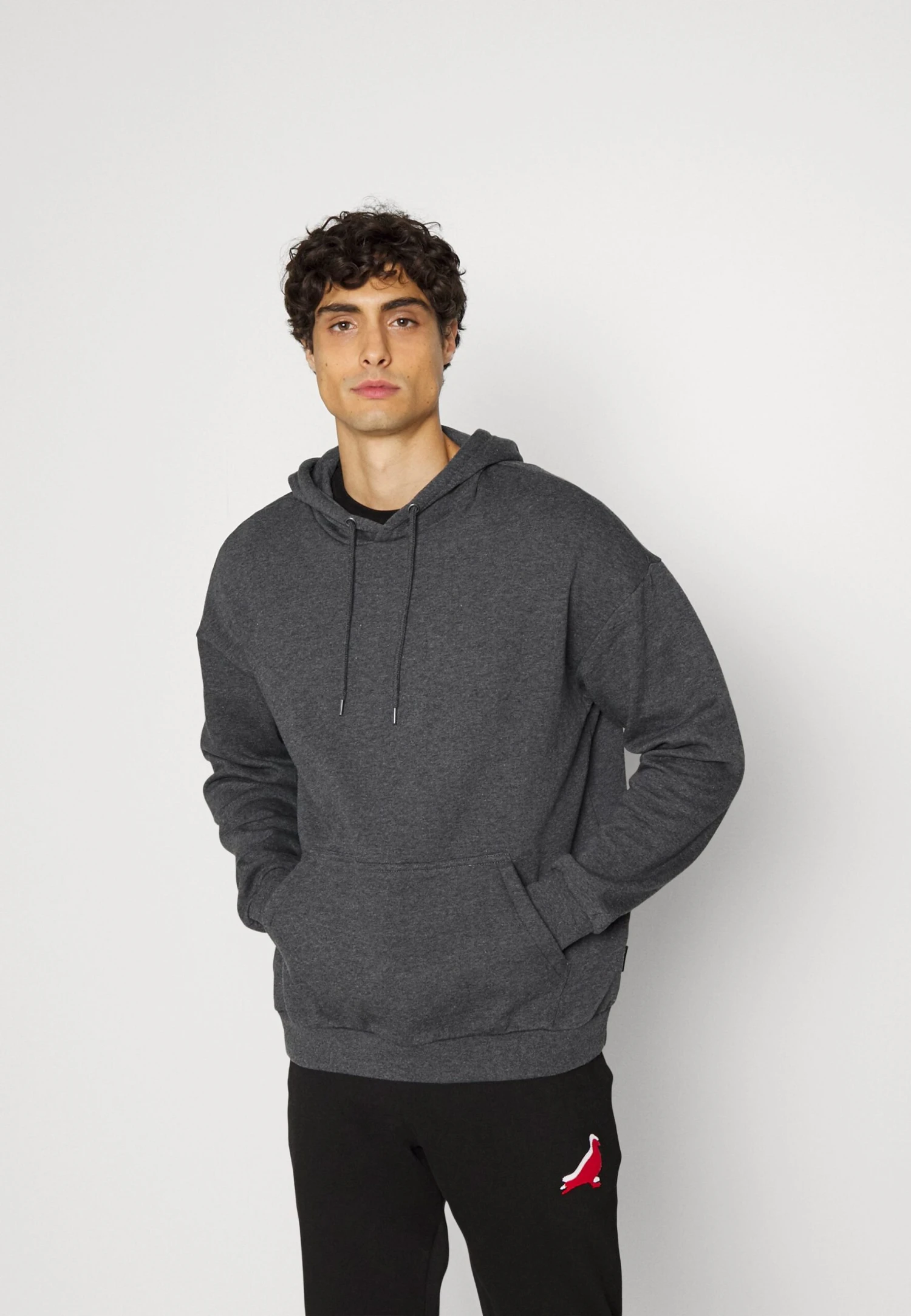 YOURTURN Unisex 3 Pack - Hoodie - Black/Mottled Dark Grey/Off White 6 YOURTURN Unisex 3 Pack - Hoodie - Black/Mottled Dark Grey/Off White - Afbeelding 4