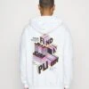 YOURTURN Letters - Hoodie - White -Yourturn a743fa99f1794f2b896b23022ee07dab