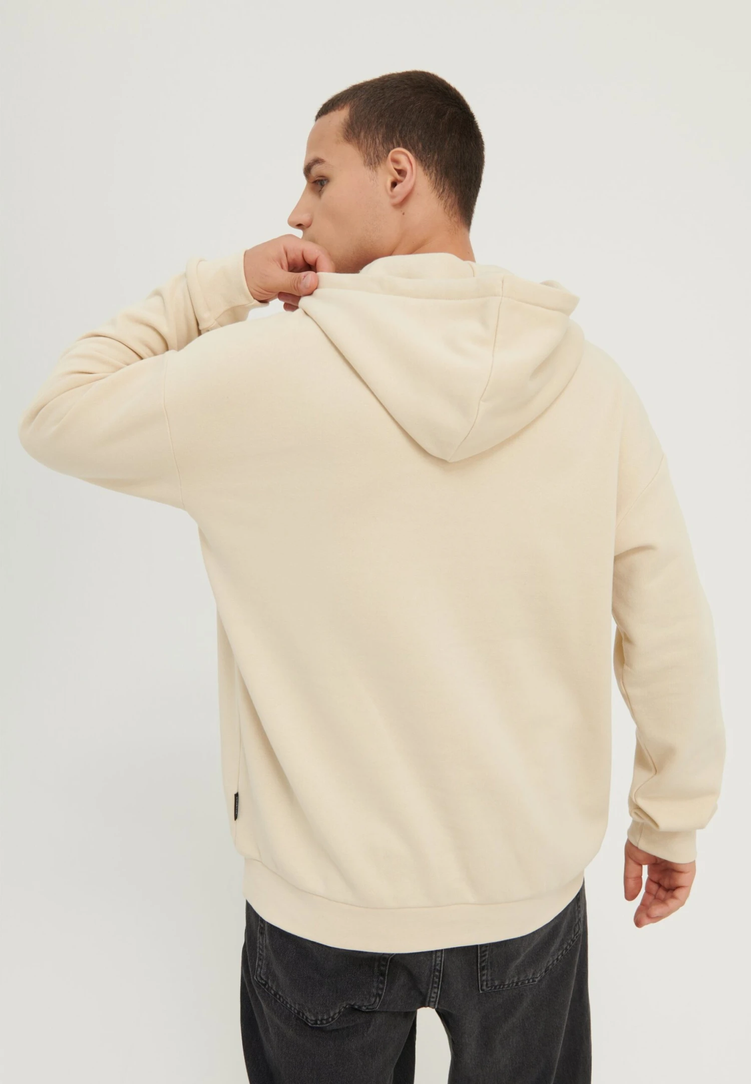 YOURTURN Unisex - Hoodie - Beige 5 YOURTURN Unisex - Hoodie - Beige - Afbeelding 3