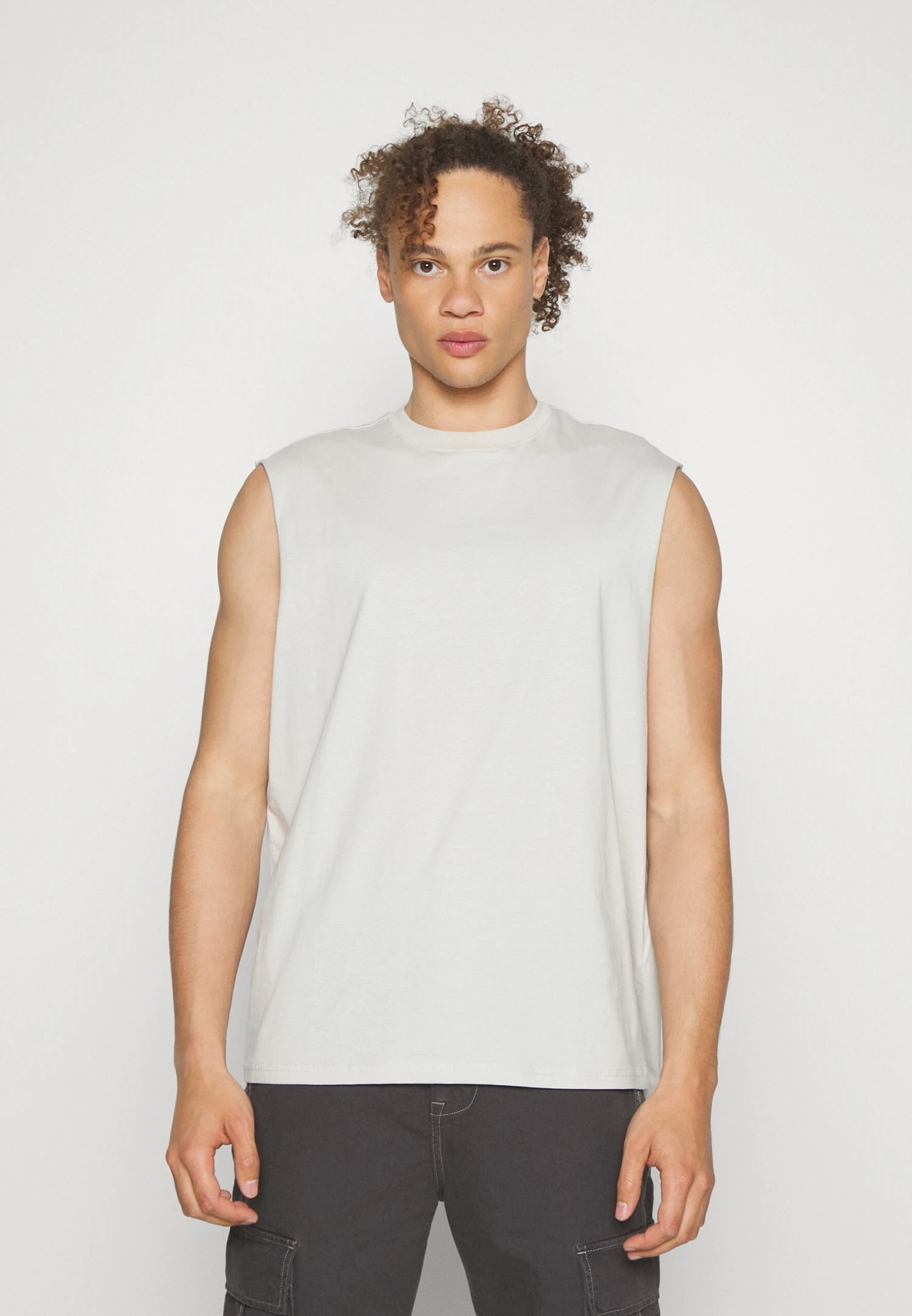 YOURTURN Unisex 2 Pack - Top - Light Grey/Brown 4 YOURTURN Unisex 2 Pack - Top - Light Grey/Brown - Afbeelding 2