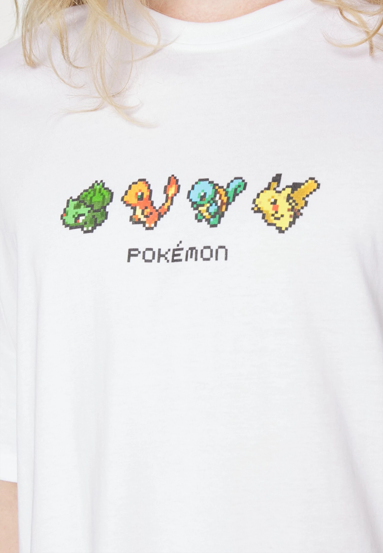 YOURTURN Pokemon Pikachu Unisex - T-Shirt Print - White 8 YOURTURN Pokemon Pikachu Unisex - T-Shirt Print - White - Afbeelding 6