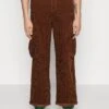 YOURTURN Corduroy Unisex - Cargobroek - Dark Brown 2 YOURTURN Corduroy Unisex - Cargobroek - Dark Brown -Yourturn ca80e85287d645dc850f871c6e801d99