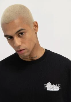 YOURTURN Rome Tee Unisex - T-Shirt Print - Black -Yourturn caa47122b38445a1916e5d1e3de441d1