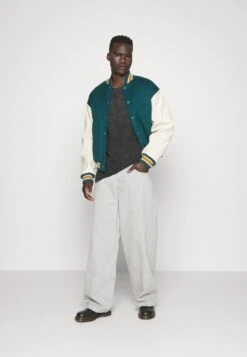 YOURTURN 2 Pack Unisex - T-Shirt Basic - Black/Olive