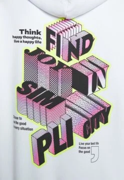 YOURTURN Letters - Hoodie - White -Yourturn d3b2f1b75e9c4ad1adb47aee3aed33b7