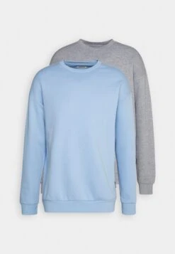 YOURTURN Unisex 2 Pack - Sweater - Light Blue/Mottled Grey 12 YOURTURN Unisex 2 Pack - Sweater - Light Blue/Mottled Grey -Yourturn d5605caa08164fc8800d1ae1108c4f57