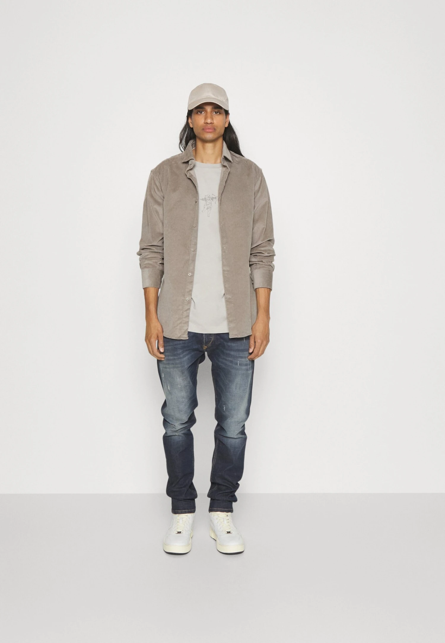 YOURTURN Unisex - T-Shirt Print - Dark Grey 4 YOURTURN Unisex - T-Shirt Print - Dark Grey - Afbeelding 2