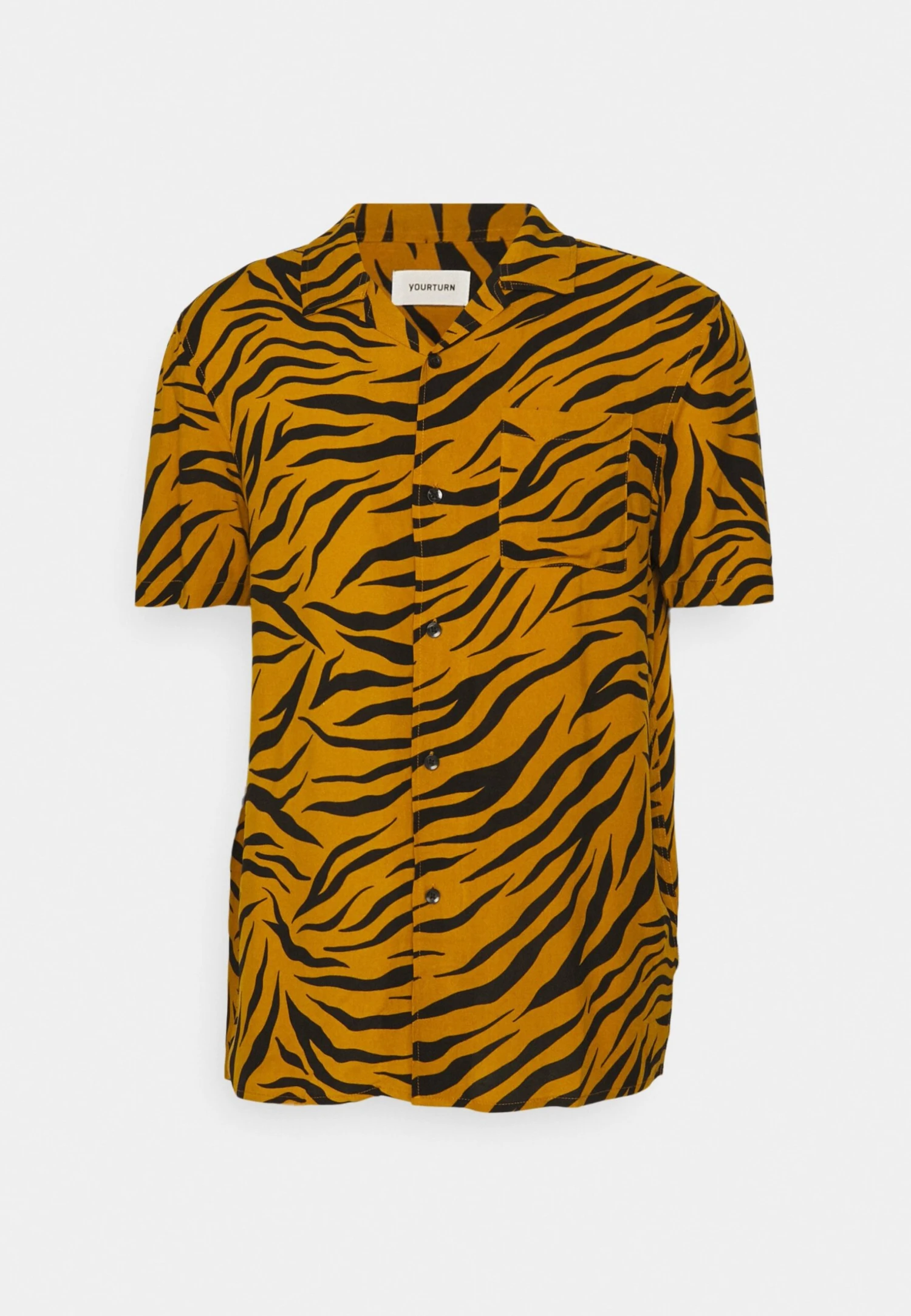 YOURTURN Genderless Resort- Overhemd - Black 6 YOURTURN Genderless Resort- Overhemd - Black - Afbeelding 5