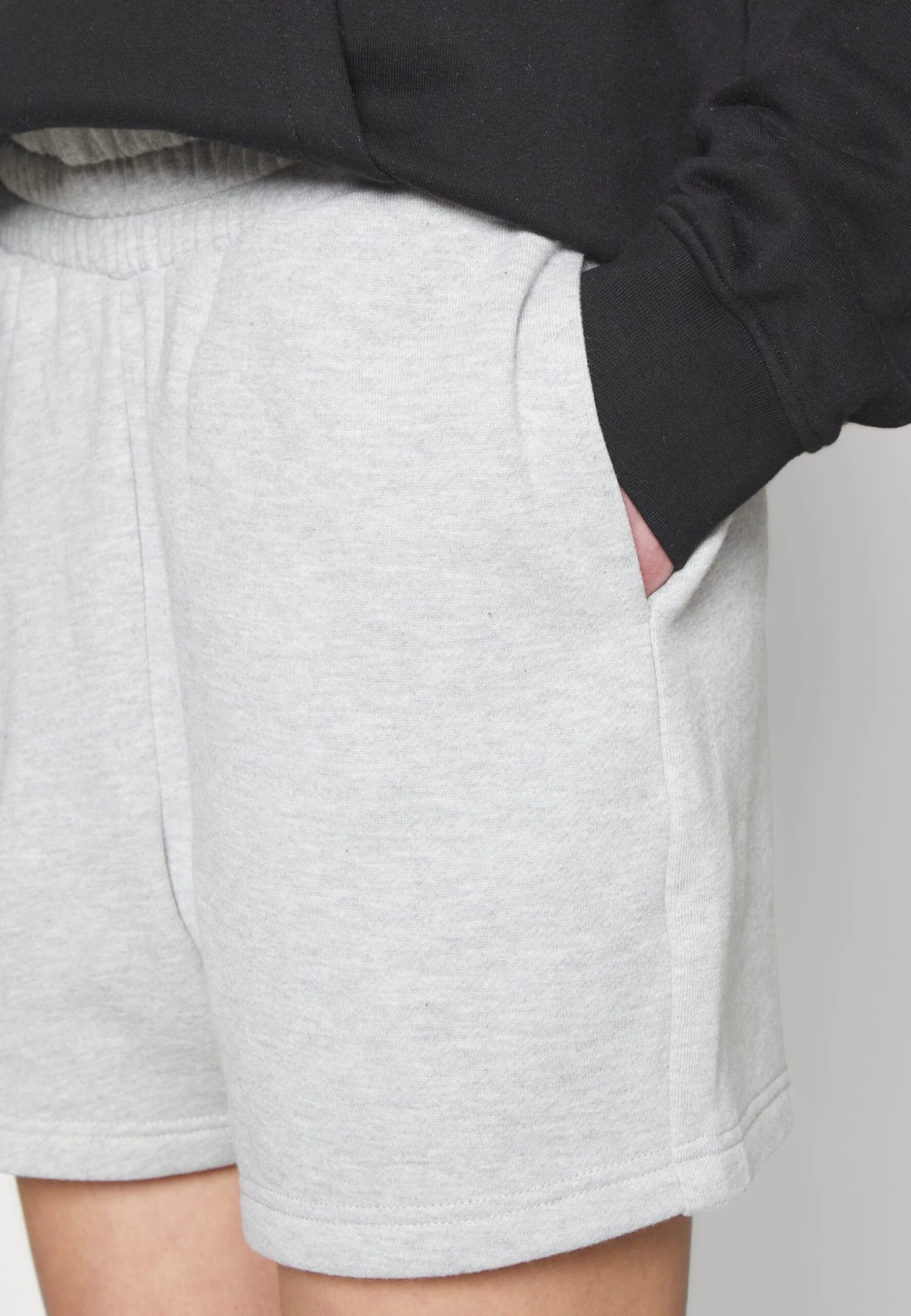 YOURTURN Unisex- Shorts - Light Grey 9 YOURTURN Unisex- Shorts - Light Grey - Afbeelding 7